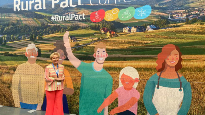 Carmen Quintanilla participa en el Pacto Rural Europeo celebrado en Bruselas